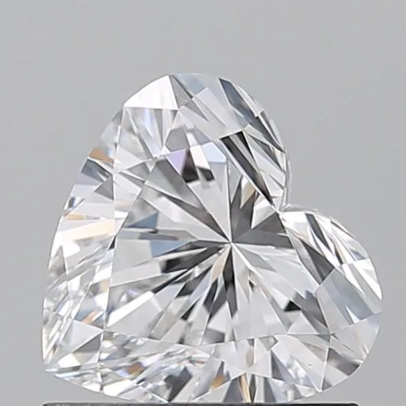0.91ct HEART D VS1 Natural diamond