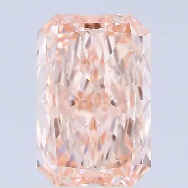 1.13ct RADIANT Fancy Intense Pink VS1 Coloured Lab diamond