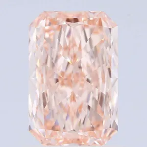 1.13ct RADIANT Fancy Intense Pink VS1 Coloured Lab diamond