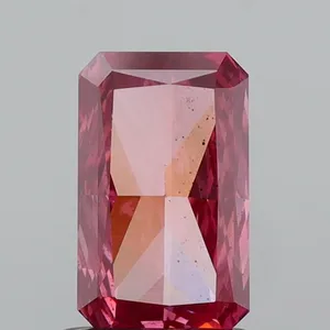 1.01ct RADIANT Fancy Vivid Pink SI1 Coloured Lab diamond