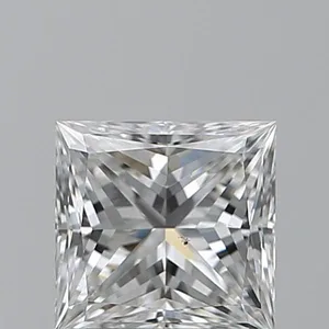 0.72ct PRINCESS F VS2 Natural diamond
