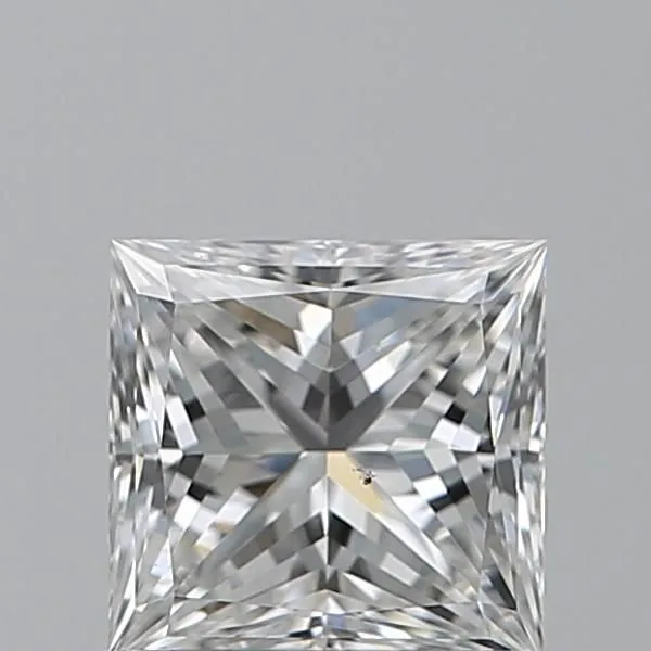 0.72ct PRINCESS F VS2 Natural diamond