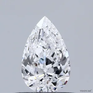 0.43ct PEAR D IF Natural diamond
