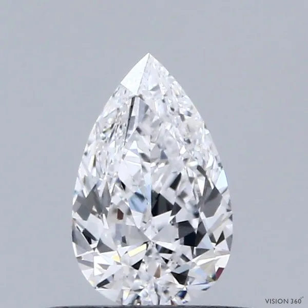 0.43ct PEAR D IF Natural diamond