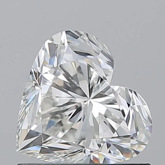 0.91ct HEART H VVS2 Natural diamond