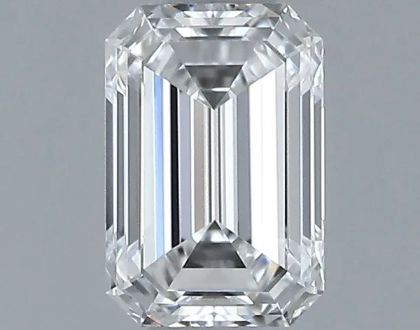 0.41ct EMERALD D VVS1 Natural diamond