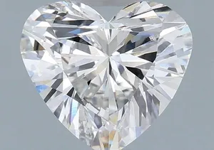 0.99ct HEART F VS1 Lab diamond