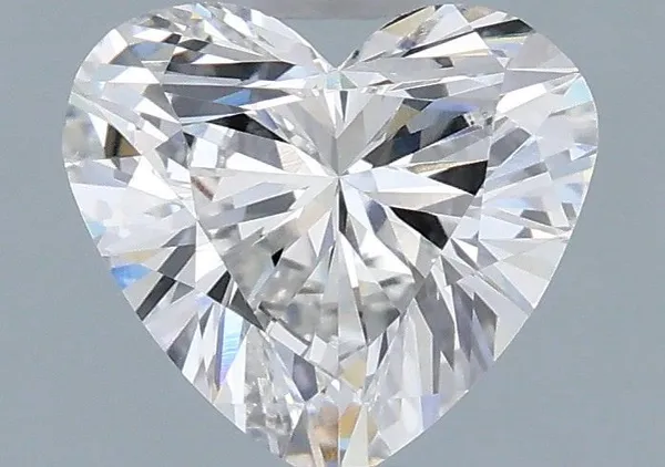 0.99ct HEART F VS1 Lab diamond