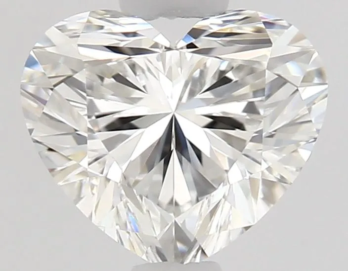0.73ct HEART F IF Natural diamond