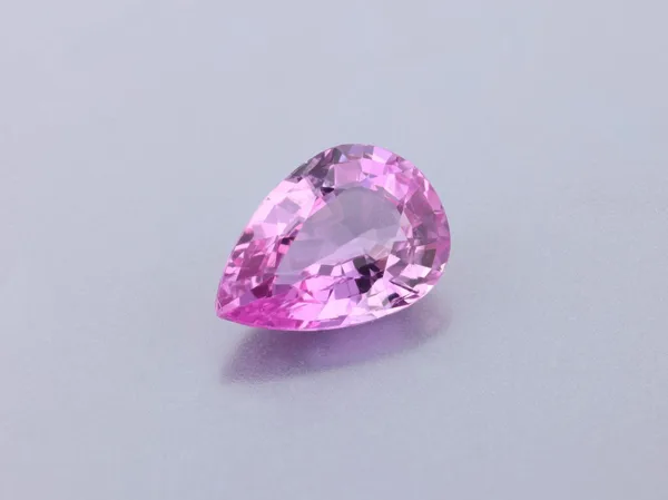 0.76ct Pink Sapphire, Pear Shape cut gemstone