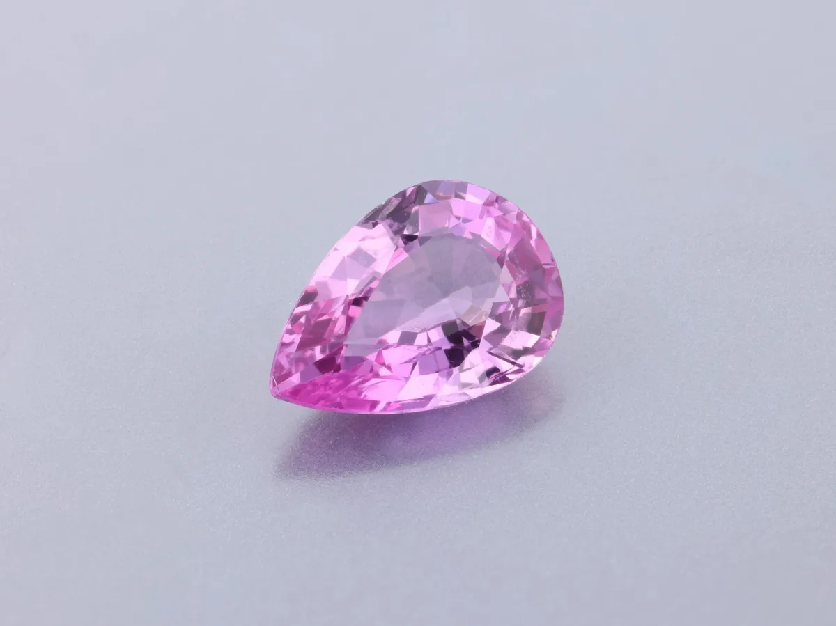 0.76ct Pink Sapphire, Pear Shape gemstone