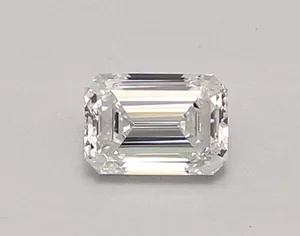 0.48ct EMERALD D VVS1 Lab diamond