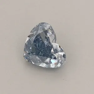 0.36ct HEART Fancy Intense Blue VS2 Coloured Lab diamond