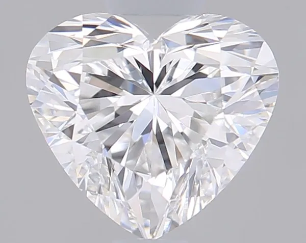 0.7ct HEART F VS2 Natural diamond
