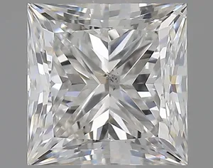 0.9ct PRINCESS G SI1 Natural diamond