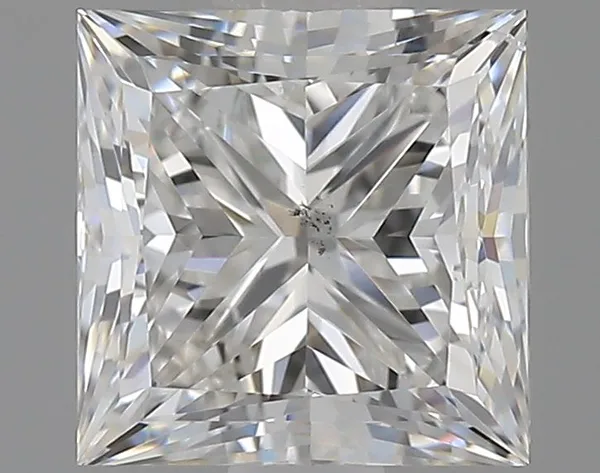 0.9ct PRINCESS G SI1 Natural diamond