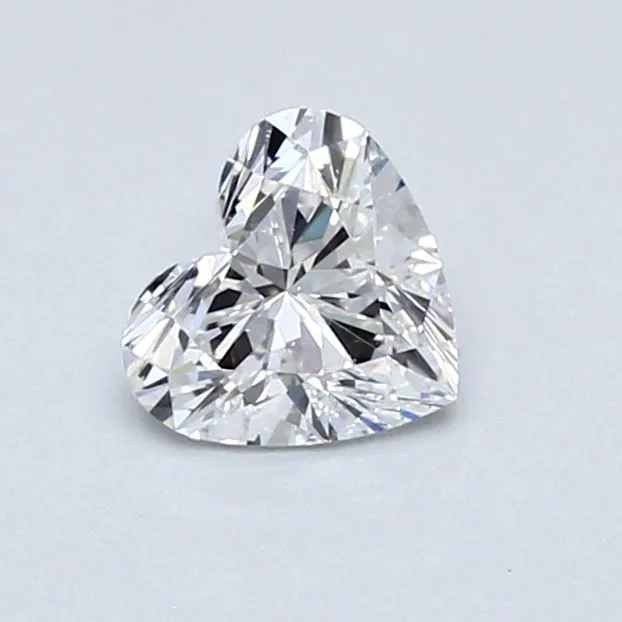 0.64ct HEART D SI1 Natural diamond