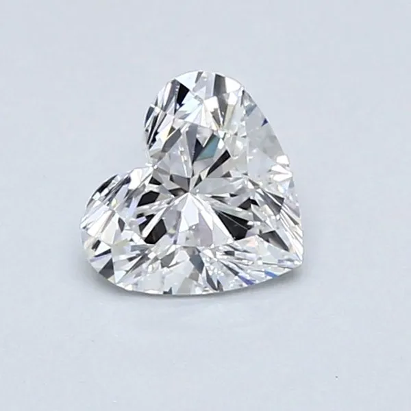 0.64ct HEART D SI1 Natural diamond