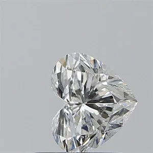 0.9ct HEART F SI2 Natural diamond