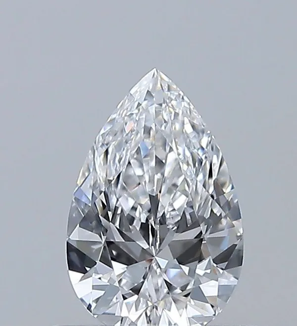 0.5ct PEAR D VVS1 Natural diamond