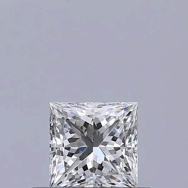 0.41ct PRINCESS E VVS1 Natural diamond
