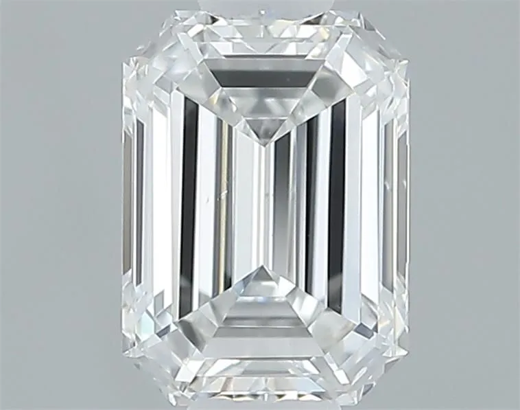 0.50ct EMERALD F VS1 Natural diamond