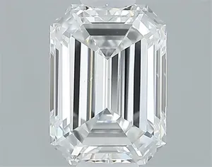 0.5ct EMERALD F VS1 Natural diamond