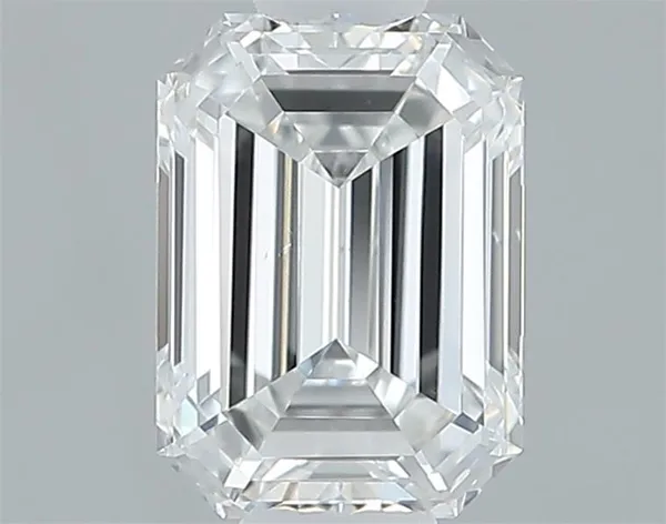 0.5ct EMERALD F VS1 Natural diamond