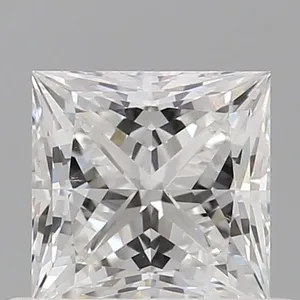 0.61ct PRINCESS E SI1 Natural diamond