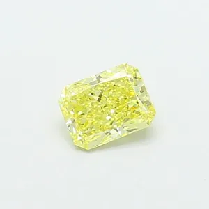 0.99ct RADIANT Fancy Yellow VS2 Coloured Lab diamond