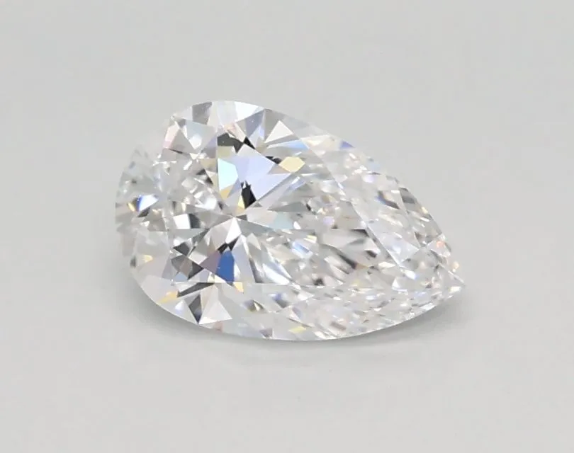 0.54ct PEAR D FL Lab Grown diamond