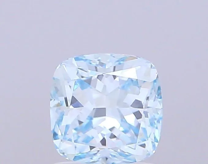1.09ct CUSHION Fancy Intense Blue VS1 Coloured Lab diamond