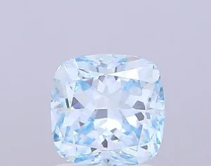 1.09ct CUSHION Fancy Intense Blue VS1 Coloured Lab diamond