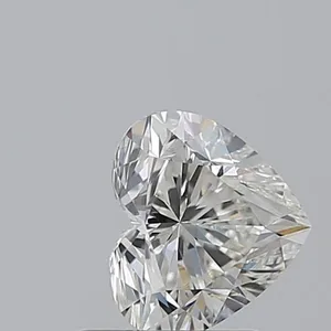 1ct HEART H VS1 Natural diamond