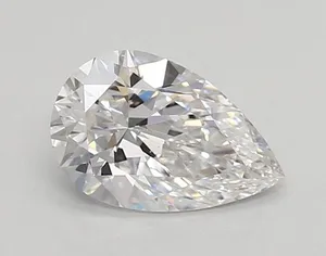 0.87ct PEAR D VVS2 Lab diamond