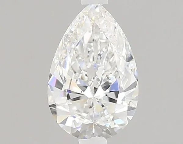 0.53ct PEAR D VVS1 Lab diamond