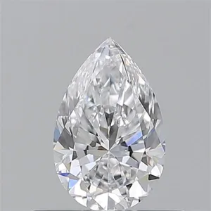 0.5ct PEAR D VVS1 Natural diamond