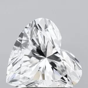 1.23ct HEART D VS1 Lab diamond