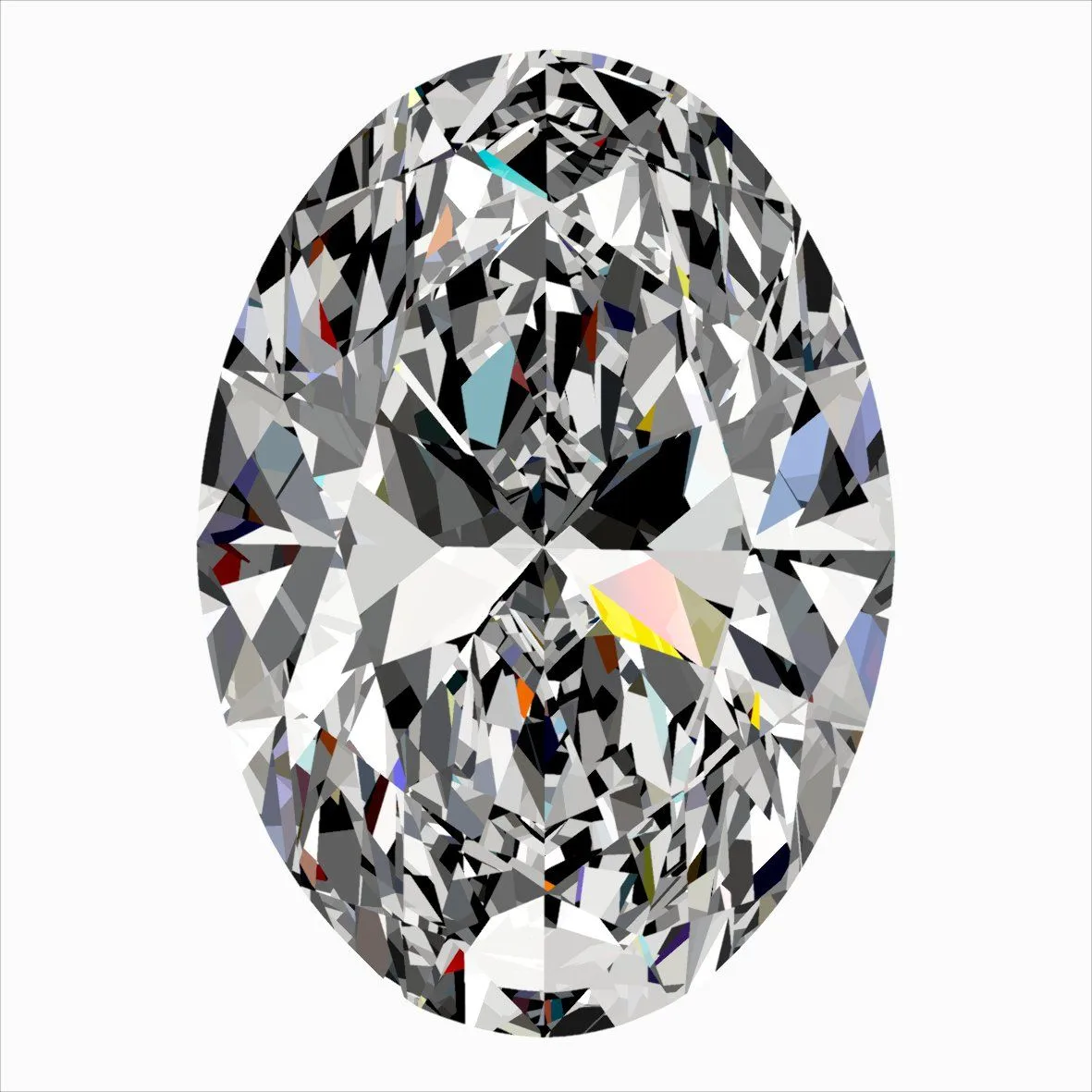 0.32ct OVAL H VS1 Natural diamond