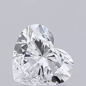 1.09ct HEART D VVS1 Lab diamond