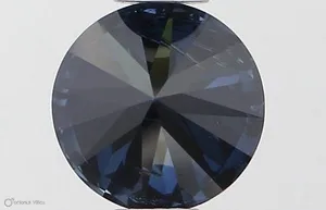 0.5ct ROUND Fancy Deep Blue SI2 Coloured Lab diamond