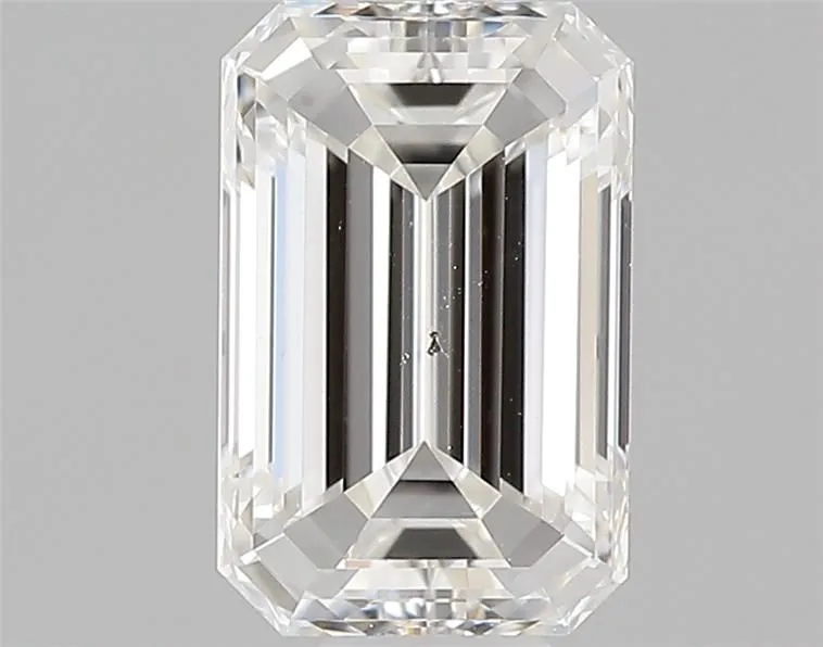 0.40ct EMERALD F SI1 Natural diamond