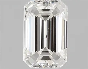 0.4ct EMERALD F SI1 Natural diamond