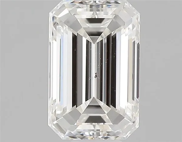 0.4ct EMERALD F SI1 Natural diamond