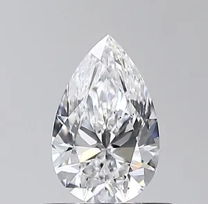 0.46ct PEAR D SI1 Natural diamond