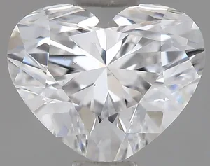 0.71ct HEART D SI1 Natural diamond