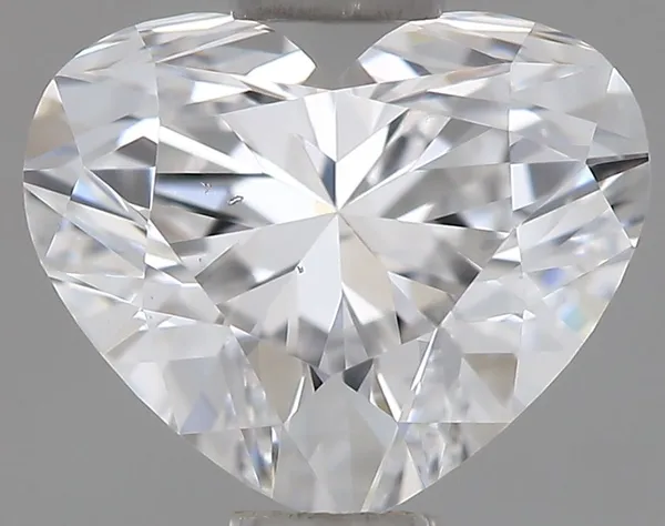 0.71ct HEART D SI1 Natural diamond