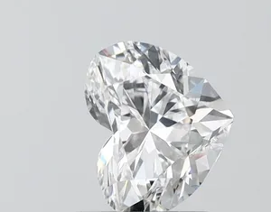 1.09ct HEART D VVS1 Lab diamond