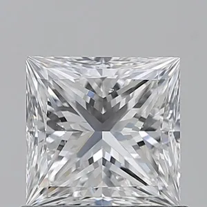 0.9ct PRINCESS D SI1 Natural diamond
