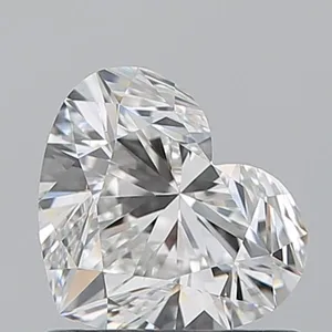 0.9ct HEART F VS1 Natural diamond